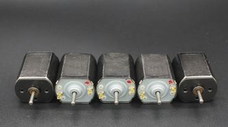 Motor HO Scale 5 Poles 12V without flywheels 1:87