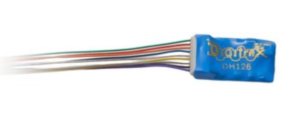 Digitrax DH126D 1.5 Amp Economy HO Scale Wired Mobile Decoder