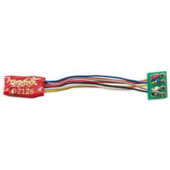 Digitrax DZ126PS 1 Amp Z / N / HO Scale Decoder with DCC Medium Plug with 1 ‘ Harness