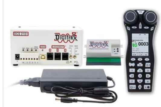 Digitrax "SPECIAL BUY" - EVOXDE A/NZ - Evolution Express Advanced 5A/8A Duplex Starter Set