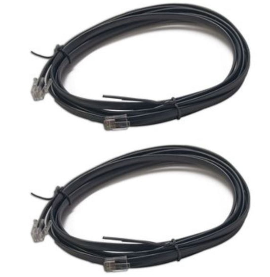 Digitrax LNC 82 - 8’ LocoNet Cables - 2 Pack