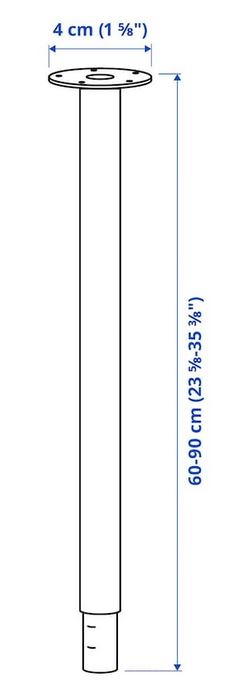 Baseboard Legs - Adjustable 60cm to 90cm