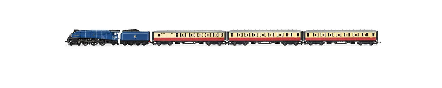 Hornby R1282M Mallard Record Breaker Train Set - Era 3