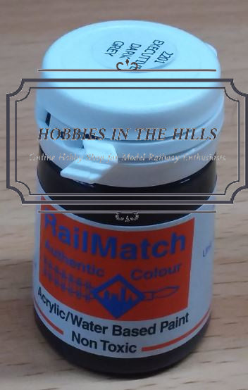 RailMatch 2201 - Executive Dark Grey - Acrylic 18ml