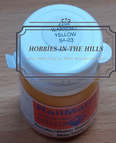 RailMatch 2202 - BR Warning Panel Yellow & Engineers Yellow - Acrylic 18ml