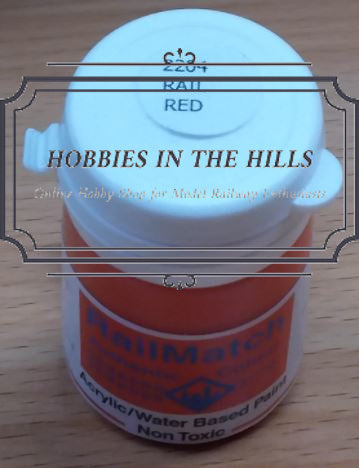 RailMatch 2204 - BR Rail Red - Acrylic 18ml