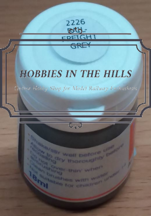 RailMatch 2226 - BR Freight Grey - Acrylic 18ml