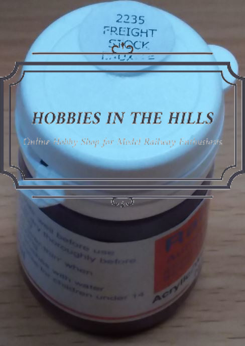 RailMatch 2235 - BR Freight Bauxite Brown - Acrylic 18ml