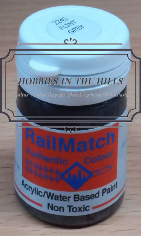 RailMatch 2245 - RailFreight & Engineers Flint Grey - Acrylic 18ml