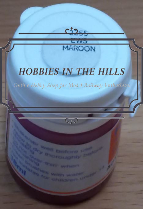 RailMatch 2255 - EWS Maroon - Acrylic 18ml