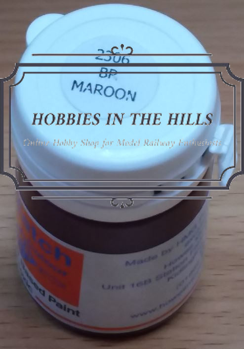 RailMatch 2306 - BR Maroon - Acrylic 18ml