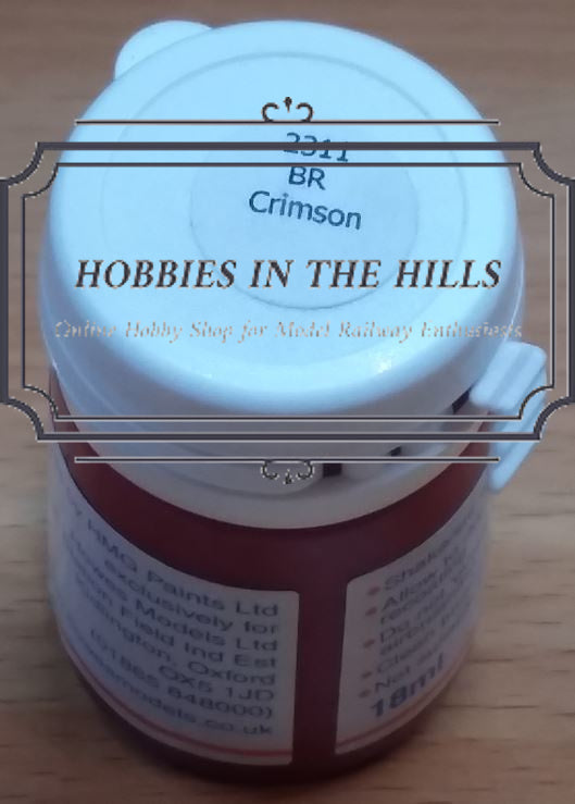 RailMatch 2311 - BR Crimson 1949-1957 - Acrylic 18ml