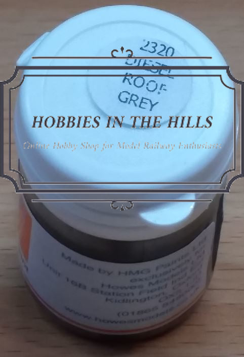 RailMatch 2320 - BR Diesel Locomotive Roof Grey - Acrylic 18ml