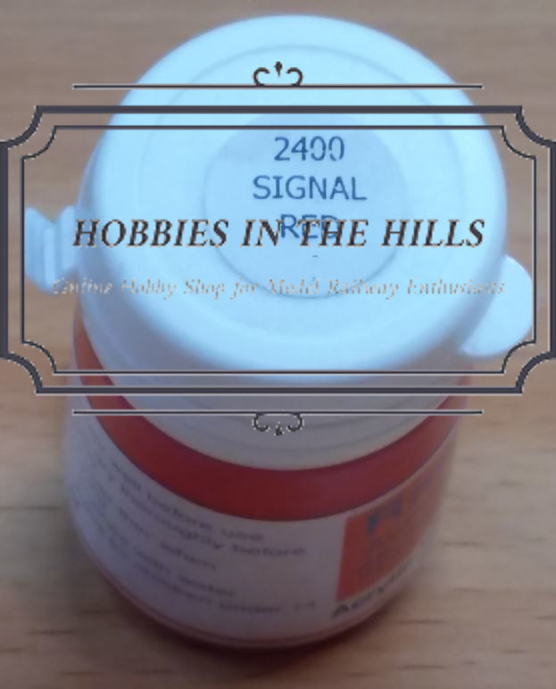 RailMatch 2400 - Signal Red - Acrylic 18ml