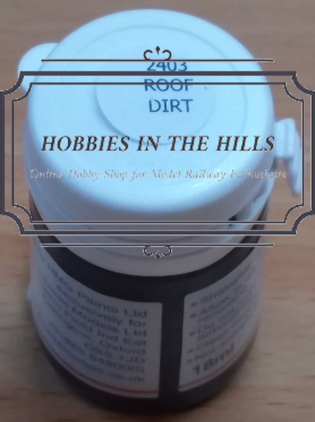 RailMatch 2403 - Roof Dirt - Acrylic 18ml