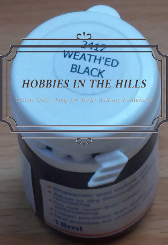 RailMatch 2412 - Weathered Black - Acrylic 18ml