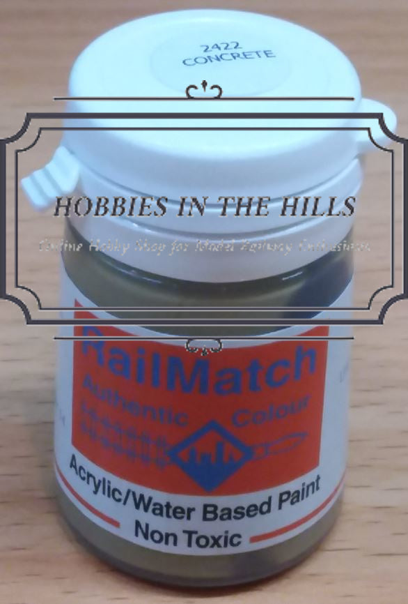 RailMatch 2422 - Concrete - Acrylic 18ml