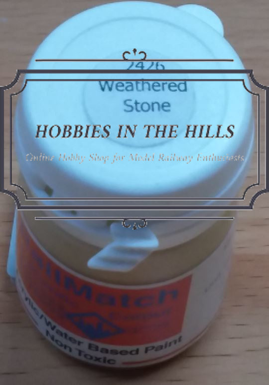 RailMatch 2426 - Weathered Stone - Acrylic 18ml