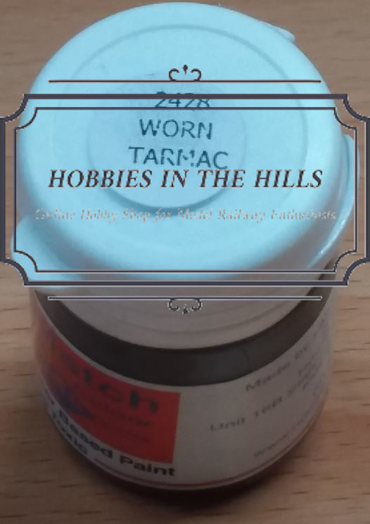 RailMatch 2428 - Worn Tarmac - Acrylic 18ml