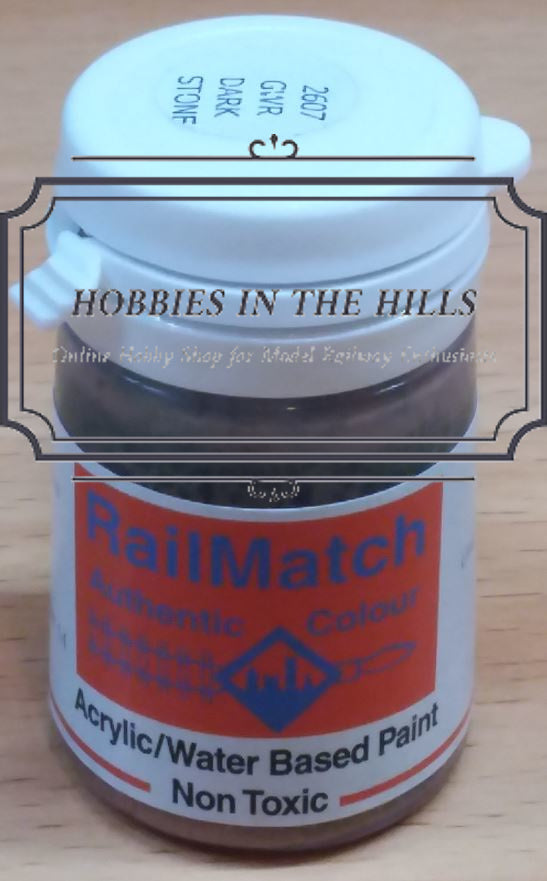 RailMatch 2607 - GWR Dark Stone - Acrylic 18ml
