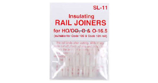 Peco SL-11 HO/OO Streamline Insulated Rail Joiner Code 100