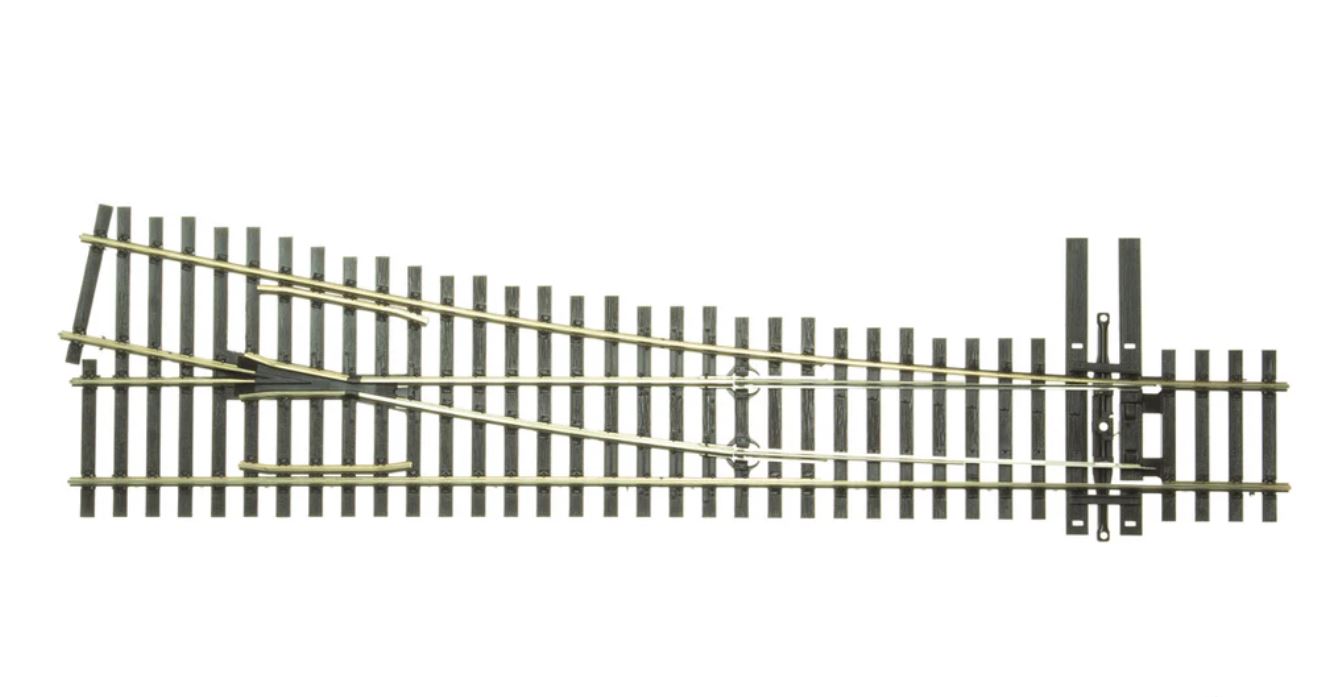 Peco SL-8351 HO/OO Right Hand Turnout, 5th Radius Code 83